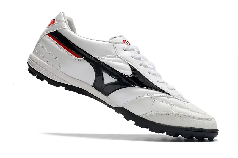 Mizuno Morelia Sala Japan TF - White/Elegant Black/Scarlet Red