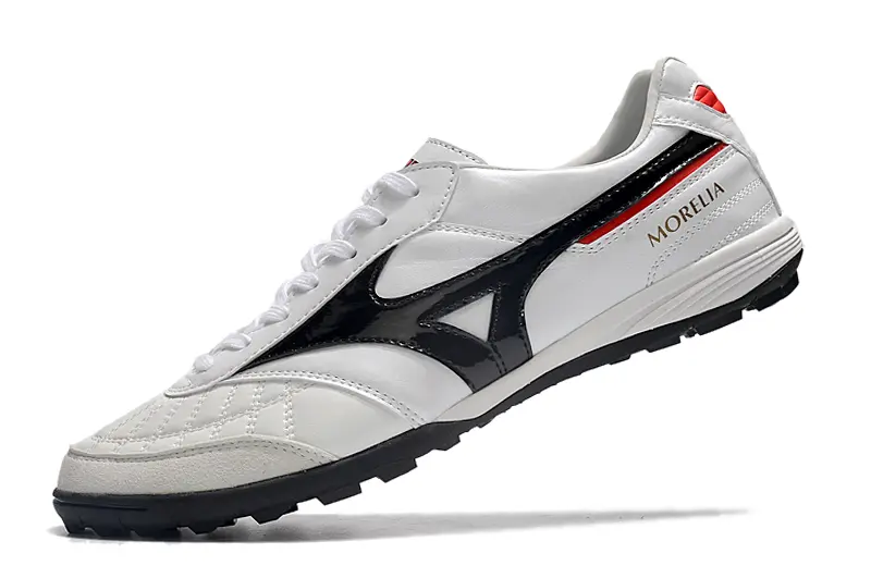 Mizuno Morelia Sala Japan TF - White/Elegant Black/Scarlet Red