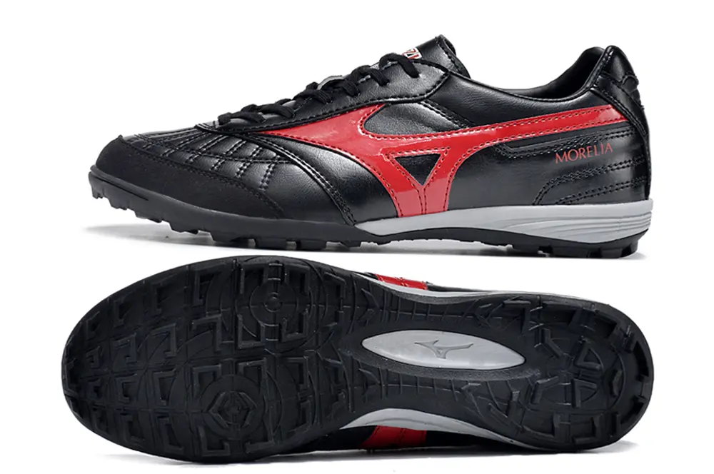 Mizuno Morelia Sala Japan TF - Black/Fiery Red/Graphite Grey