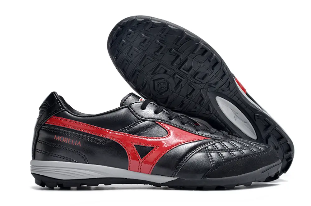 Mizuno Morelia Sala Japan TF - Black/Fiery Red/Graphite Grey