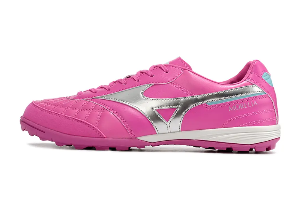 Mizuno Morelia Sala Japan TF - Pink/Vibrant Pink/Silver Accents