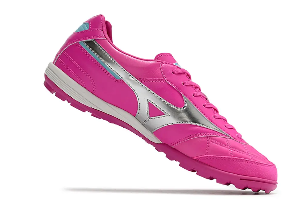 Mizuno Morelia Sala Japan TF - Pink/Vibrant Pink/Silver Accents