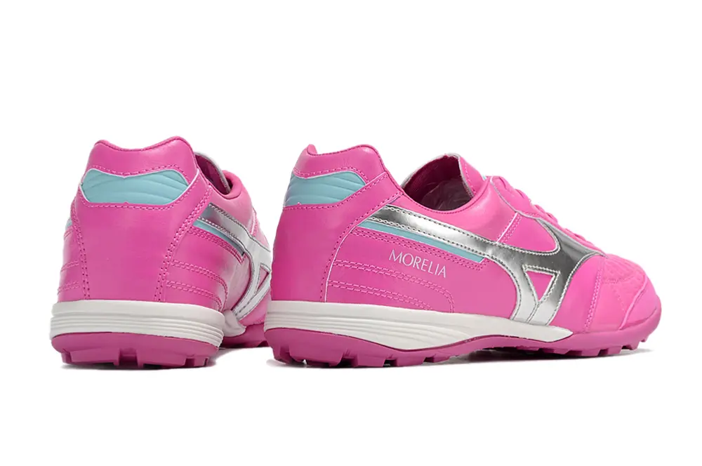 Mizuno Morelia Sala Japan TF - Pink/Vibrant Pink/Silver Accents