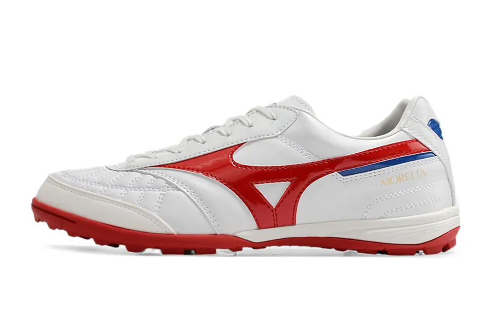 Mizuno Morelia Sala Japan TF - White/Crimson Red/Classic Blue