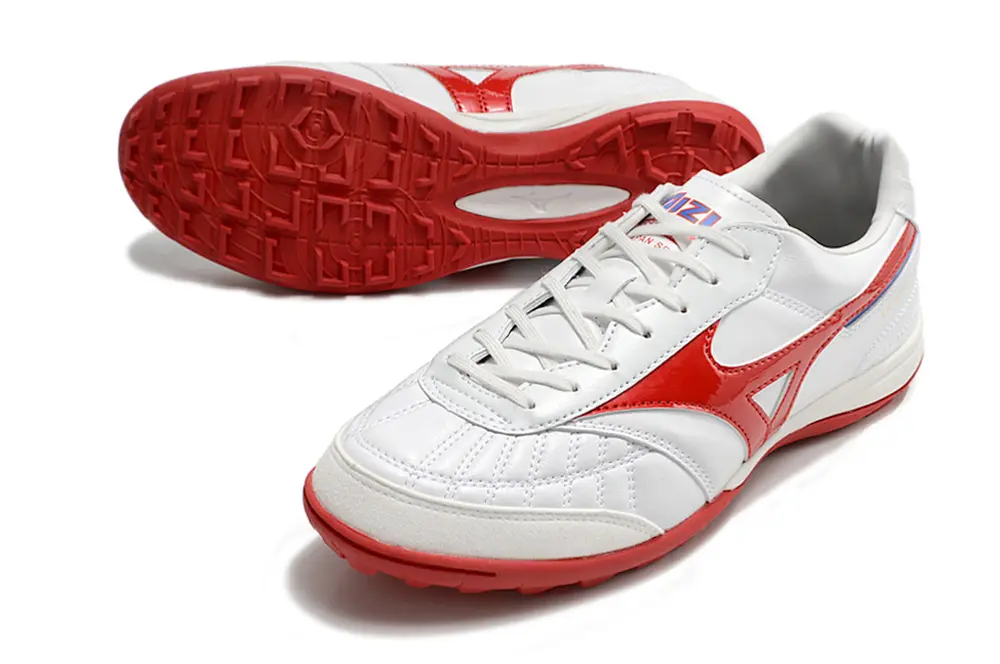 Mizuno Morelia Sala Japan TF - White/Crimson Red/Classic Blue
