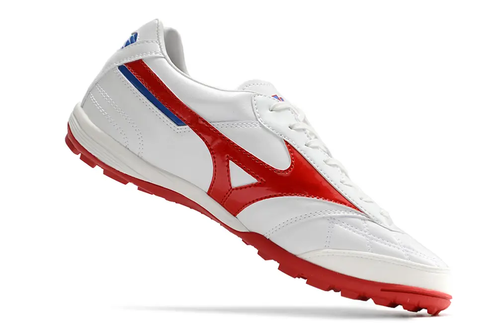 Mizuno Morelia Sala Japan TF - White/Crimson Red/Classic Blue