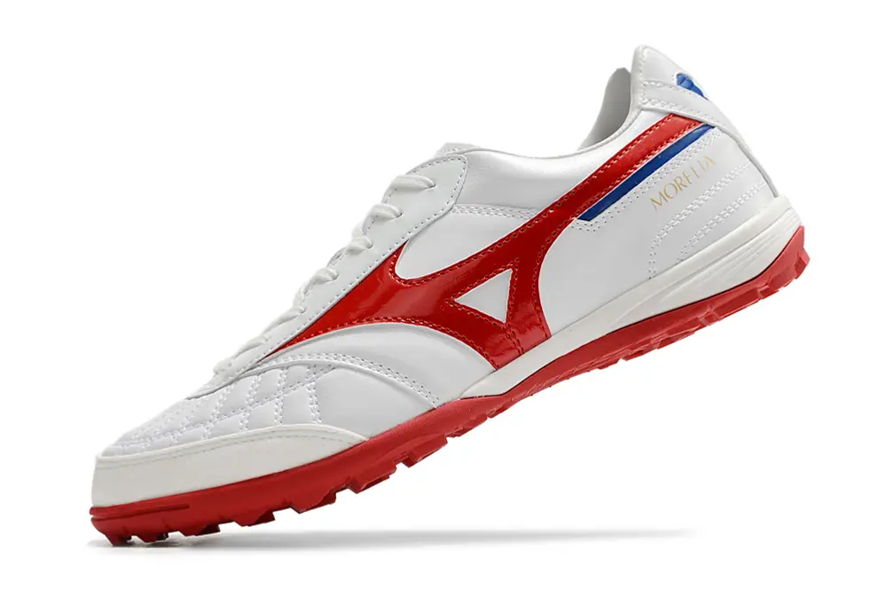 Mizuno Morelia Sala Japan TF - White/Crimson Red/Classic Blue