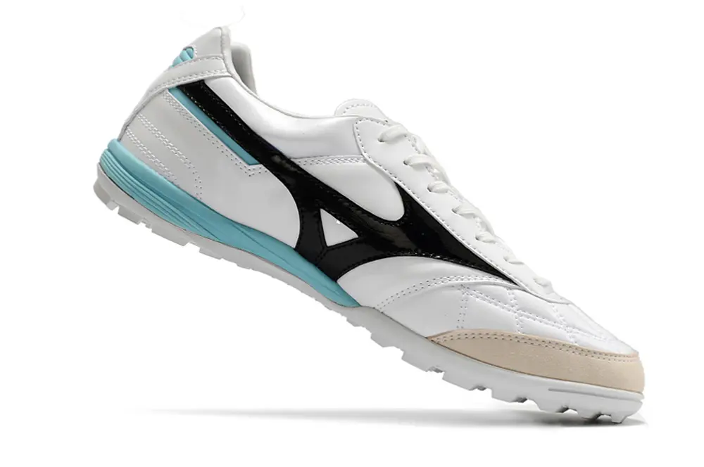 Mizuno Morelia Sala Japan TF - White/Black/Light Blue