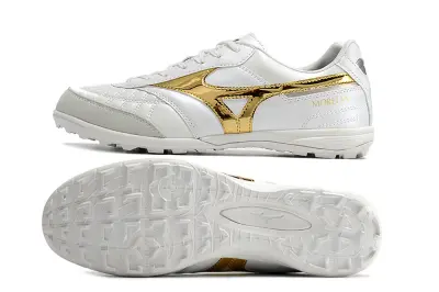 Mizuno Morelia Sala Japan TF - White/Gold/Light Gray