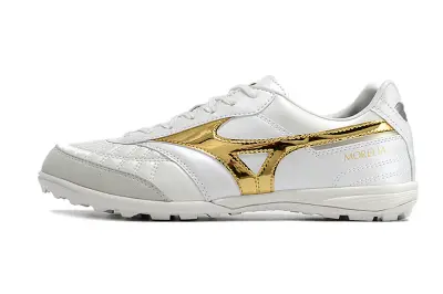 Mizuno Morelia Sala Japan TF - White/Gold/Light Gray