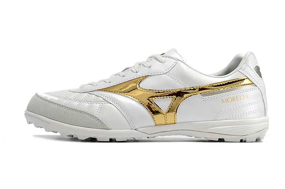 Mizuno Morelia Sala Japan TF - White/Gold/Light Gray
