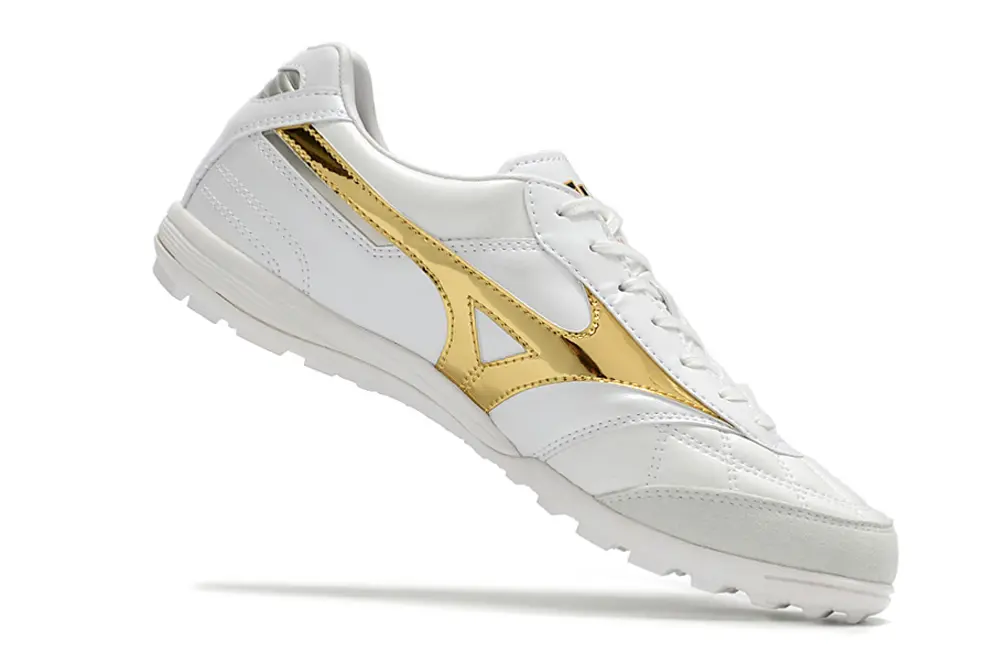 Mizuno Morelia Sala Japan TF - White/Gold/Light Gray