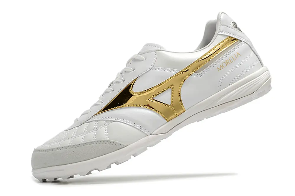 Mizuno Morelia Sala Japan TF - White/Gold/Light Gray