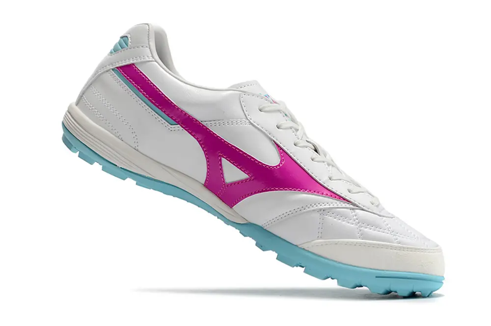 Mizuno Morelia Sala Japan TF - White/Neon Pink/Sky Blue