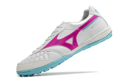 Mizuno Morelia Sala Japan TF - White/Neon Pink/Sky Blue