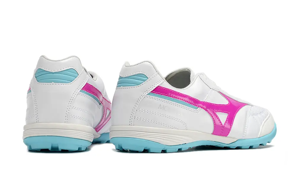 Mizuno Morelia Sala Japan TF - White/Neon Pink/Sky Blue