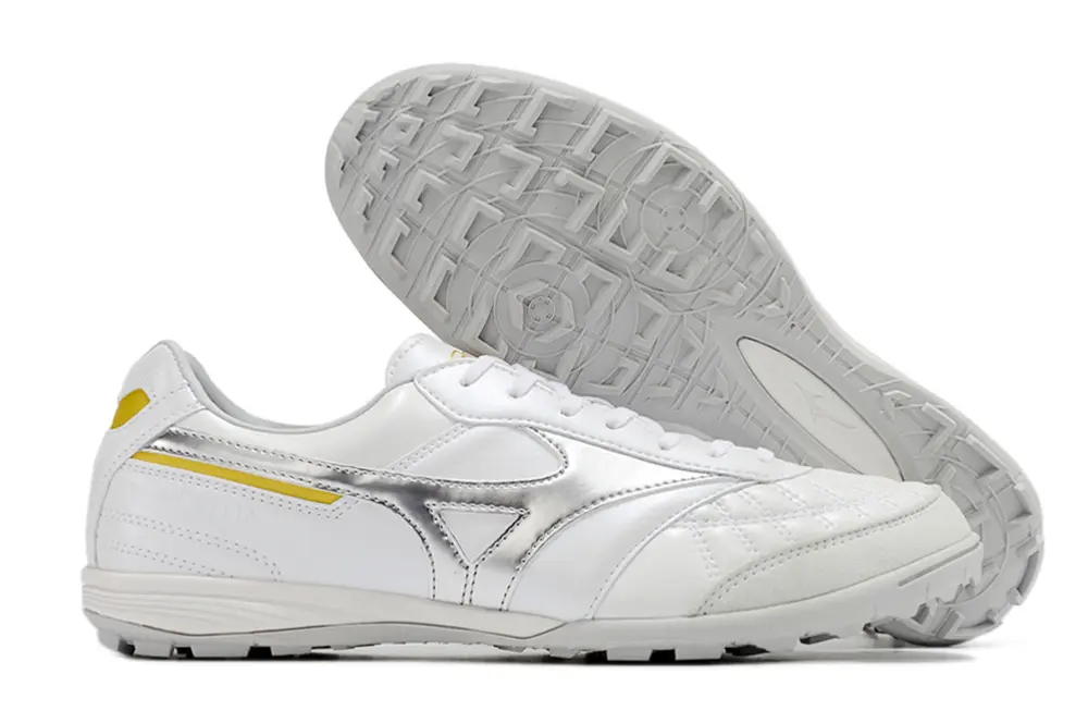 Mizuno Morelia Sala Japan TF - White/Silver/Yellow