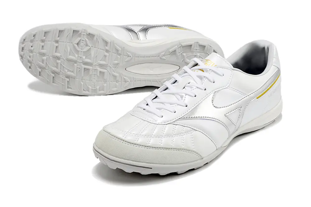 Mizuno Morelia Sala Japan TF - White/Silver/Yellow