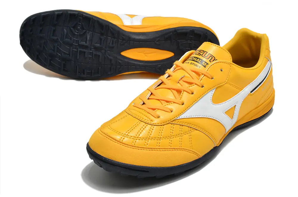 Mizuno Morelia Sala Japan TF - Yellow/Vibrant Yellow/Crisp White
