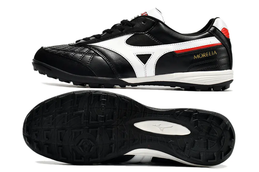 Mizuno Morelia Sala Japan TF - Black/Elegant Black/Classic White