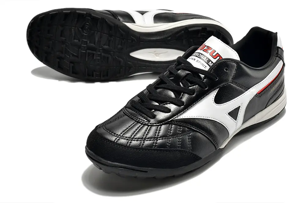Mizuno Morelia Sala Japan TF - Black/Elegant Black/Classic White