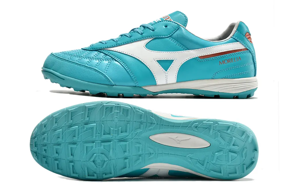 Mizuno Morelia Sala Japan TF - Turquoise/Sky Blue/White