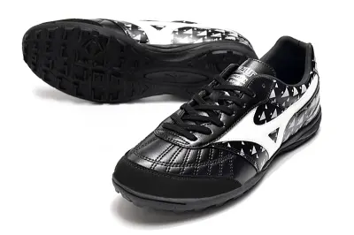 Mizuno Morelia Sala Japan TF - Black/Monochrome Classic/White Accent