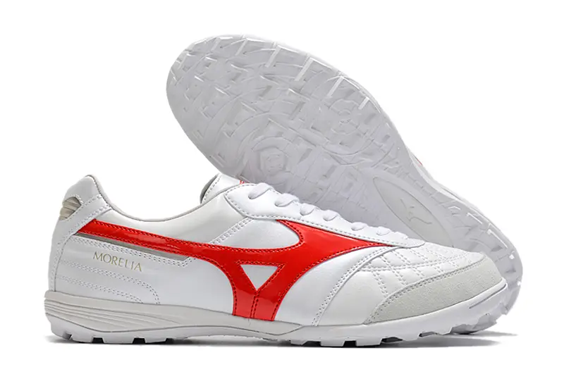 Mizuno Morelia Sala Japan TF - White/Bright Red/Soft Grey
