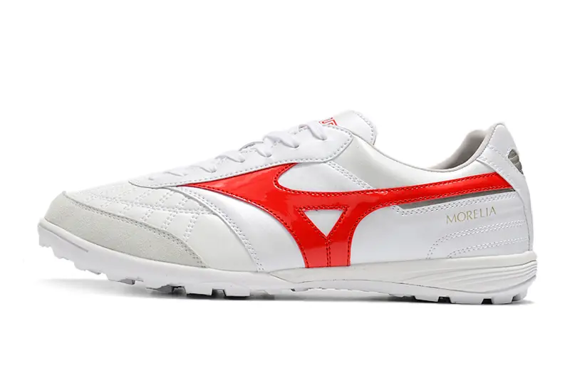 Mizuno Morelia Sala Japan TF - White/Bright Red/Soft Grey