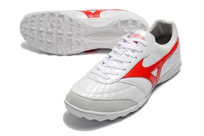 Mizuno Morelia Sala Japan TF - White/Bright Red/Soft Grey