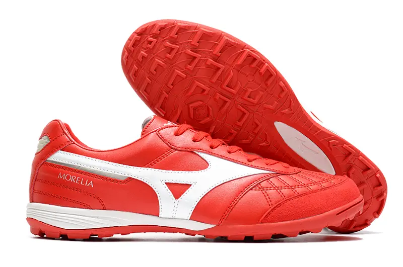 Mizuno Morelia Sala Japan TF - Red/Crimson Blaze/Snow White