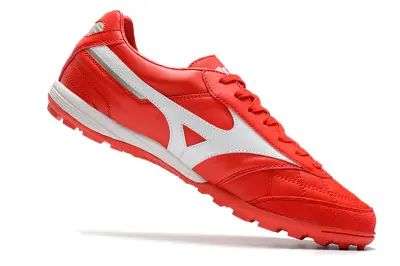 Mizuno Morelia Sala Japan TF - Red/Crimson Blaze/Snow White