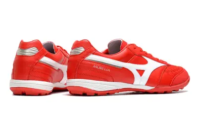 Mizuno Morelia Sala Japan TF - Red/Crimson Blaze/Snow White