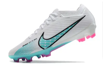Nike Air Zoom Mercurial Vapor 15 Elite FG - White/Turquoise/Magenta