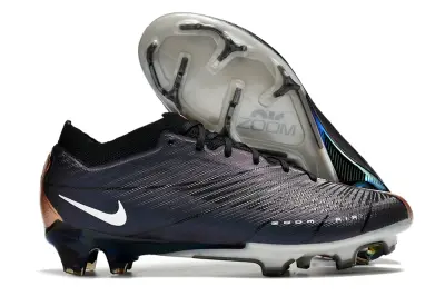 Nike Air Zoom Mercurial Vapor 15 Elite FG - Black/Midnight Blue/Iridescent Copper