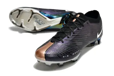 Nike Air Zoom Mercurial Vapor 15 Elite FG - Black/Midnight Blue/Iridescent Copper