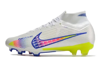 Nike Air Zoom Mercurial Superfly 9 Elite FG - White/Electric Yellow/Pink Burst