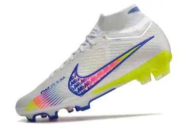 Nike Air Zoom Mercurial Superfly 9 Elite FG - White/Electric Yellow/Pink Burst