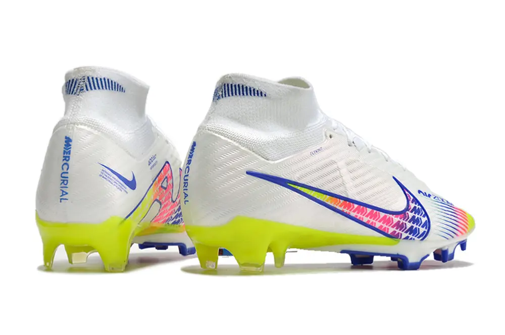 Nike Air Zoom Mercurial Superfly 9 Elite FG - White/Electric Yellow/Pink Burst