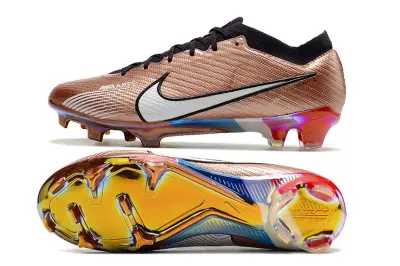 Nike Air Zoom Mercurial Vapor 15 Elite FG - Copper/Metallic Gold/Black