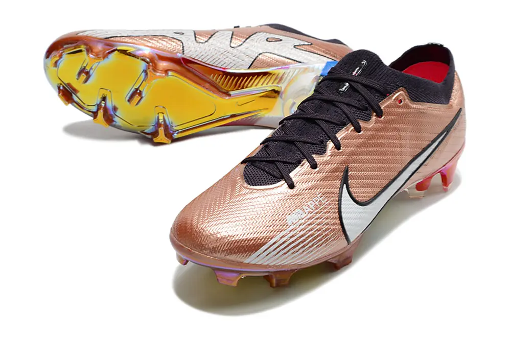 Nike Air Zoom Mercurial Vapor 15 Elite FG - Copper/Metallic Gold/Black