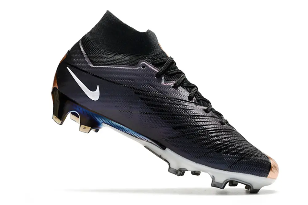 Nike Air Zoom Mercurial Superfly 9 Elite FG - Black/Electric Purple/Metallic Bronze