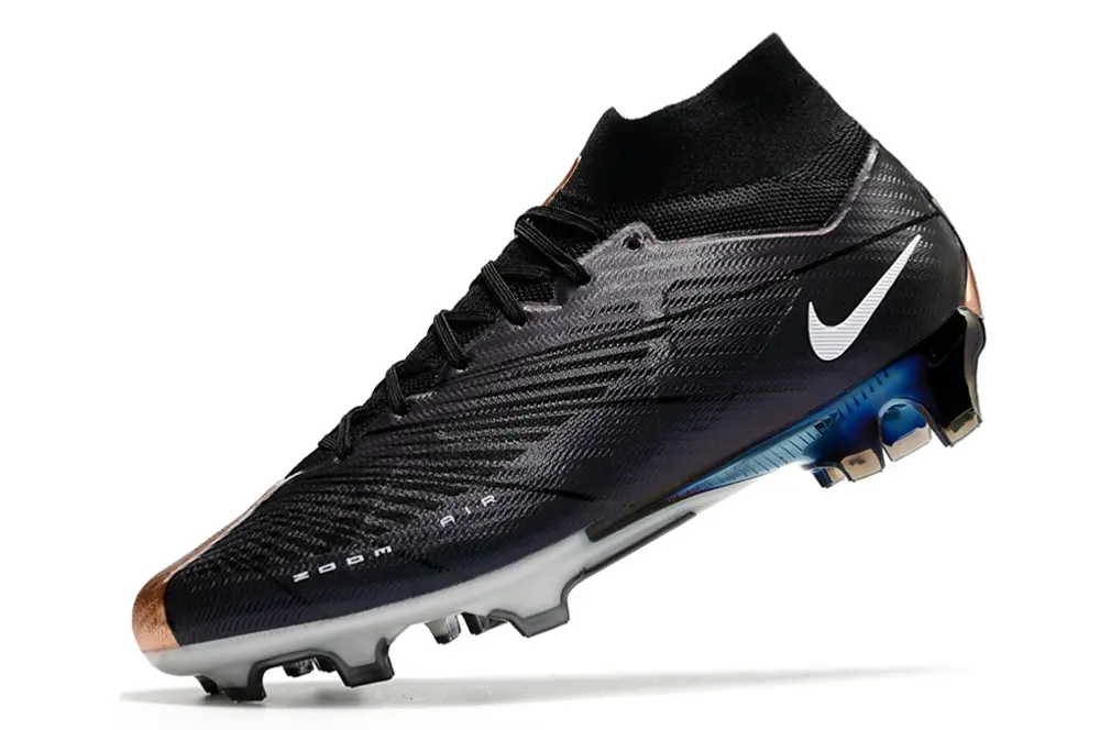 Nike Air Zoom Mercurial Superfly 9 Elite FG - Black/Electric Purple/Metallic Bronze