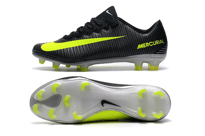 Nike Mercurial Vapor 11 FG - Black/Lime Green/Gray