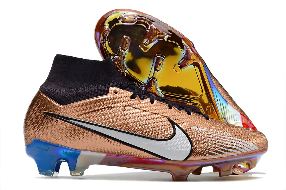 Nike Air Zoom Mercurial Superfly 9 Elite FG - Copper/Shimmering Copper/Radiant Rainbow
