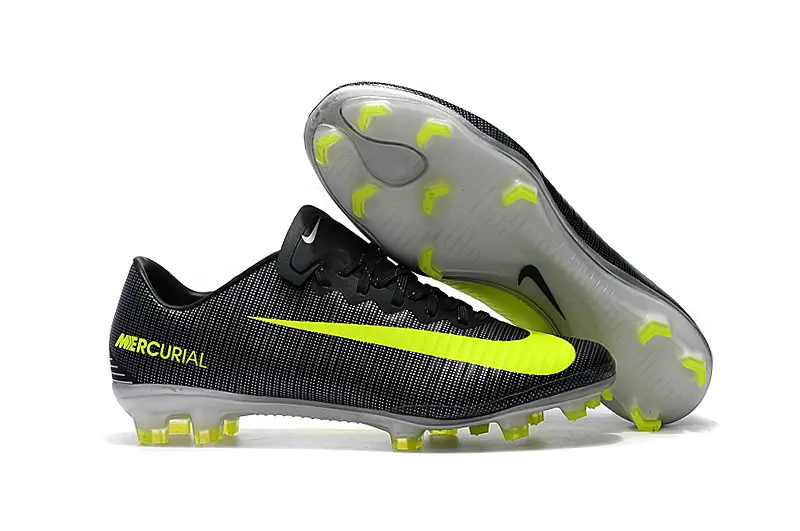 Nike Mercurial Vapor 11 FG - Black/Lime Green/Gray
