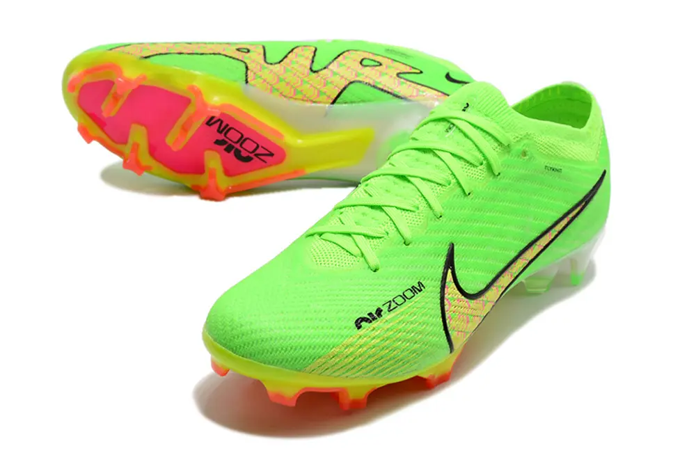 Nike Air Zoom Mercurial Vapor 15 Elite FG - Green/Neon Green/Black