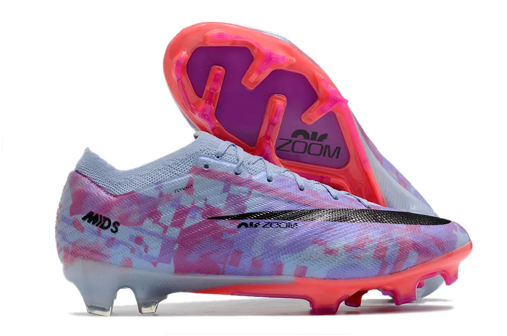 Nike Air Zoom Mercurial Vapor 15 Elite FG - Blue/Vibrant Pink/Soft Purple