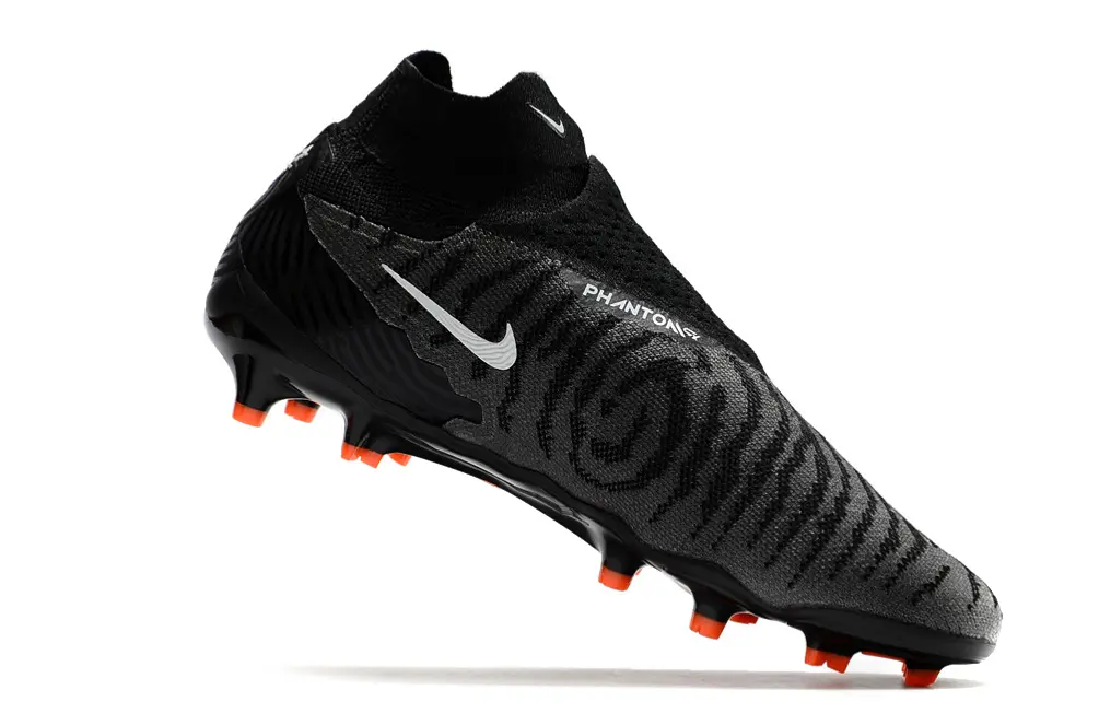 Nike Phantom GX Elite DF FG - Black/Electric Orange/Graphite Grey