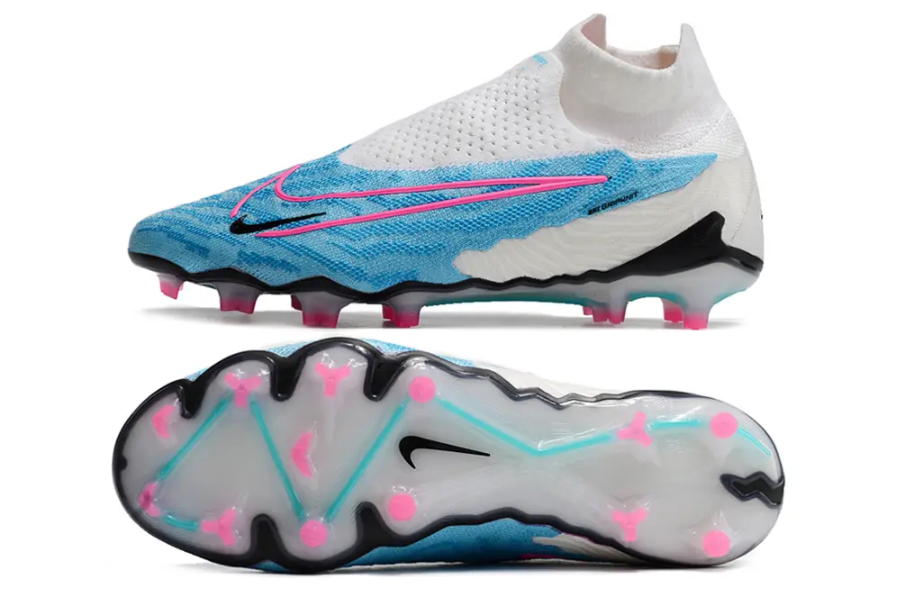 Nike Phantom GX Elite DF FG - Blue/Sky Blue/Neon Pink